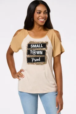 Cato Small Town Proud Top> Tops