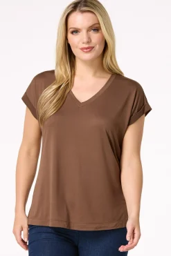 Cato Soft Cuffed Sleeve Tee><noscript><img width=