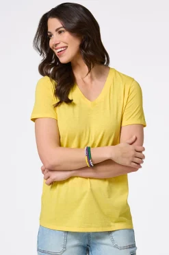 Cato Solid Burnwash Tee><noscript><img width=