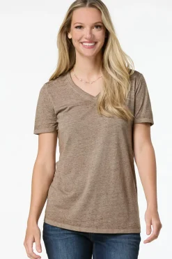 Cato Solid Burnwash Tee><noscript><img width=