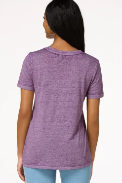 Cato Solid Burnwash Tee><noscript><img width=