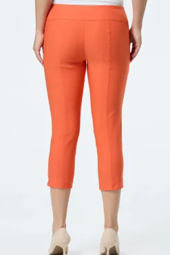 Cato Solid Cropped Bengaline Pants><noscript><img width=