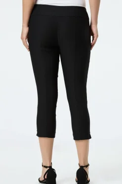 Cato Solid Cropped Bengaline Pants><noscript><img width=