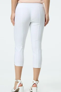 Cato Solid Cropped Bengaline Pants><noscript><img width=