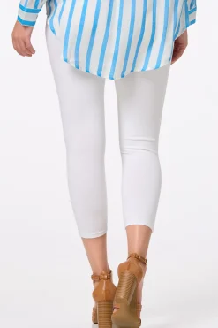 Cato Solid Cropped Leggings><noscript><img width=