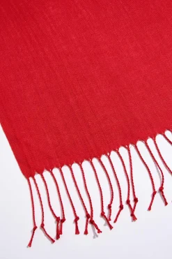 Cato Solid Fringe Pashmina Scarf><noscript><img width=