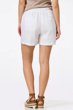 Cato Solid Linen Beach Shorts><noscript><img width=