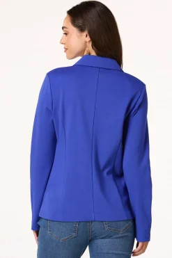 Cato Solid Ponte Blazer><noscript><img width=