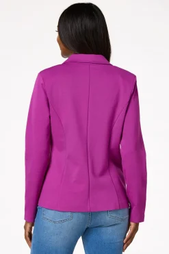 Cato Solid Ponte Blazer><noscript><img width=