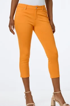 Cato Solid Ponte Skinny Cropped Pants><noscript><img width=