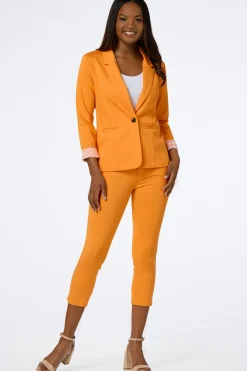 Cato Solid Ponte Skinny Cropped Pants><noscript><img width=