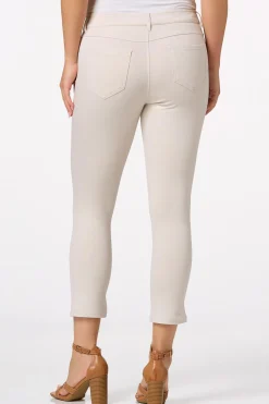 Cato Solid Ponte Skinny Cropped Pants><noscript><img width=