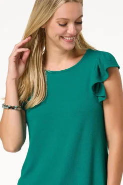 Cato Solid Textured Top><noscript><img width=