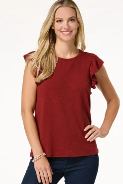 Cato Solid Textured Top><noscript><img width=