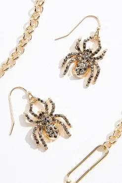 Cato Spider Necklace Set><noscript><img width=