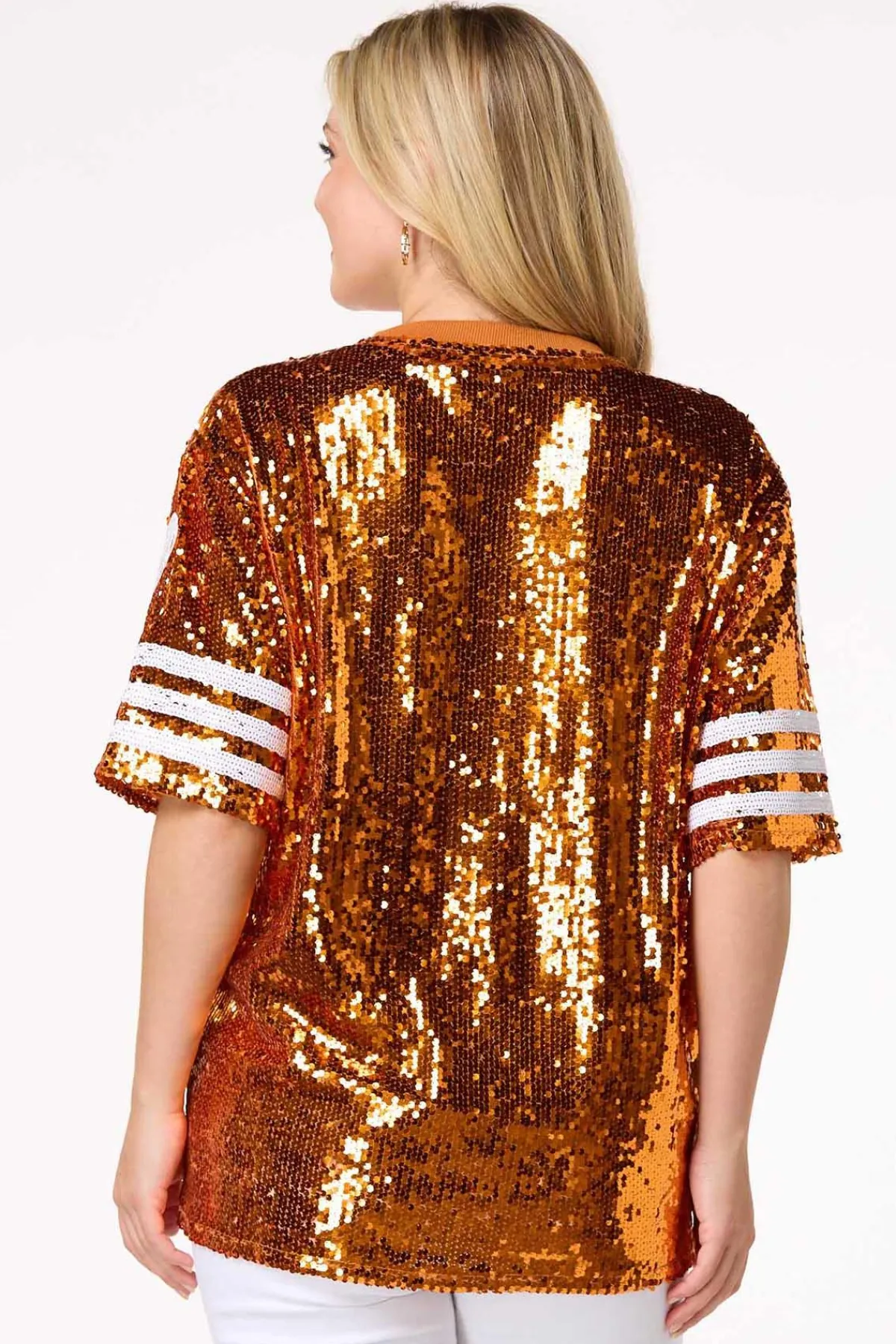 Cato Sporty Sequin Top> Tops