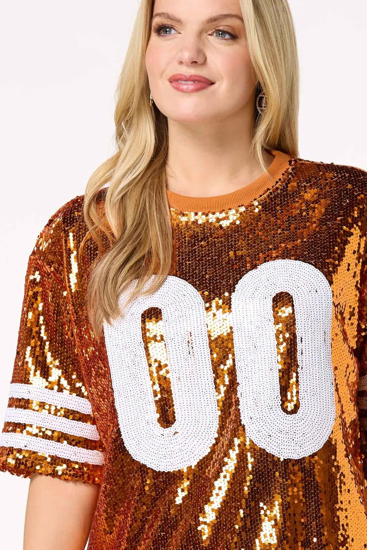 Cato Sporty Sequin Top> Tops