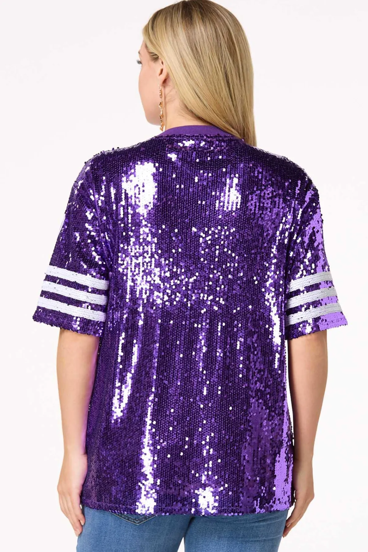 Cato Sporty Sequin Top> Tops