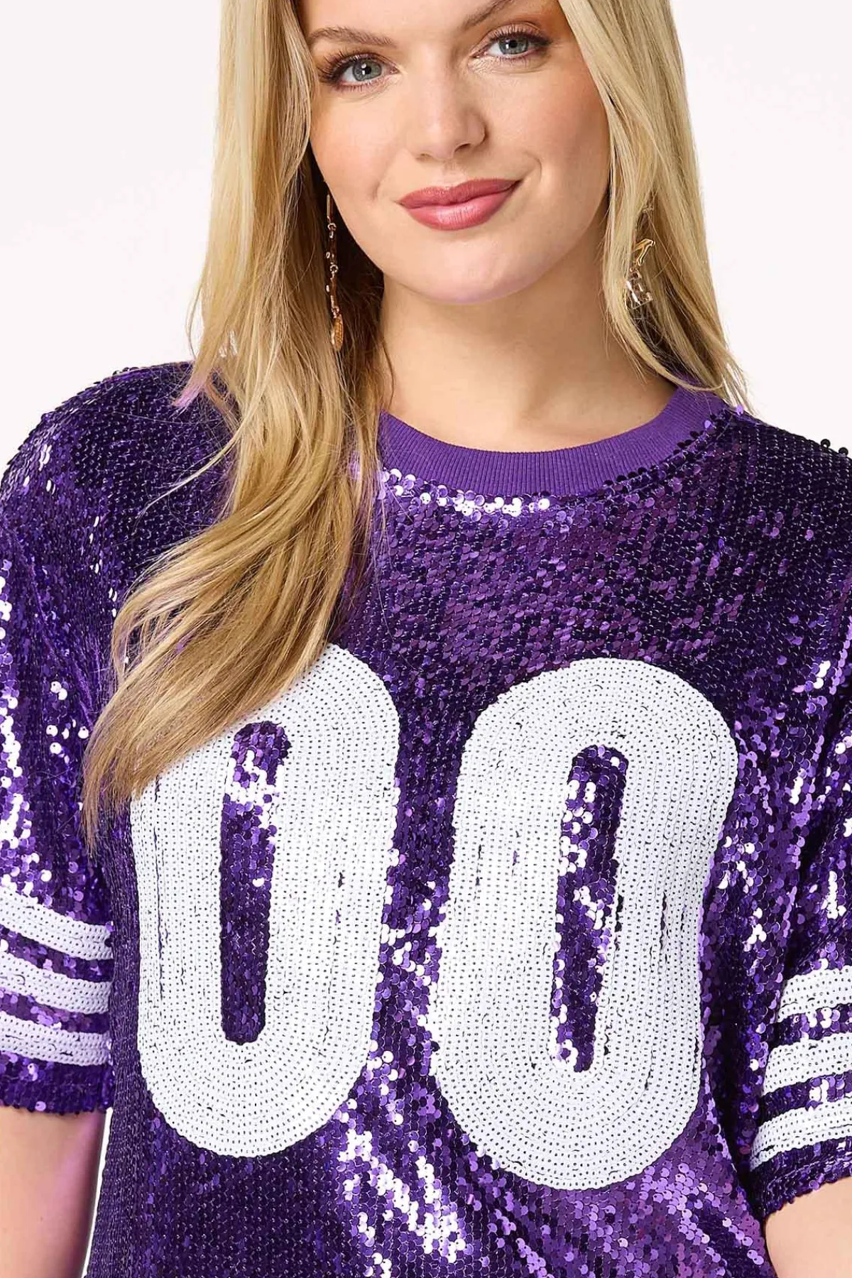 Cato Sporty Sequin Top> Tops