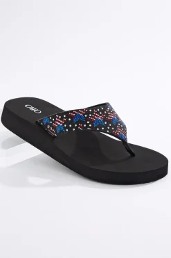Cato Star Americana Flip Flops> Sandals