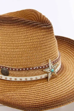Cato Star Band Burnished Western Hat><noscript><img width=