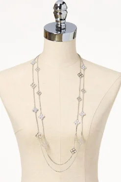 Cato Stationary Charm Layered Necklace> Necklaces