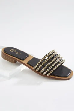 Cato Stone Cage Slide Sandals> Sandals|Flats
