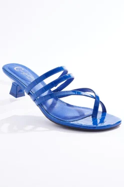 Cato Strappy Toe Loop Low Heel Sandals> Sandals|Heels