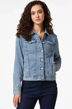 Cato Stretch Denim Jacket><noscript><img width=