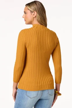 Cato Stretchy Ribbed Sweater> Sweaters