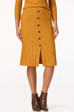Cato Stretchy Ribbed Sweater Skirt> Skirts