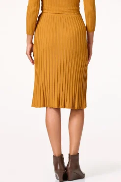 Cato Stretchy Ribbed Sweater Skirt> Skirts