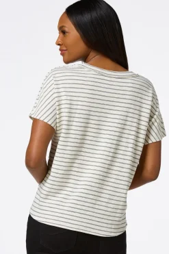 Cato Stripe Dolman Sleeve Top> Tops