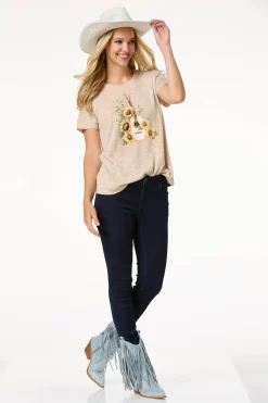 Cato Sunflower Guitar Tee><noscript><img width=