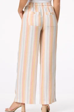 Cato Sunrise Stripe Linen Pants> Pants