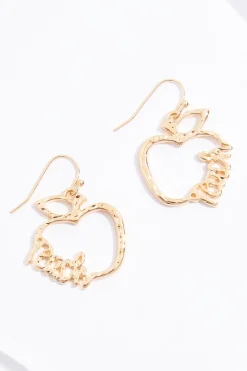 Cato Teach Apple Earrings> Earrings