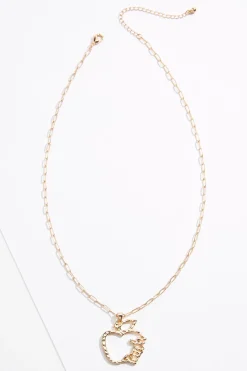Cato Teach Apple Pendant Necklace> Necklaces