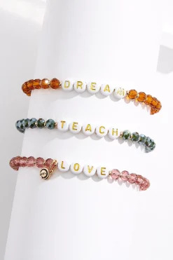 Cato Teacher Love Dream Bracelet Set> Inspirational|Bracelets