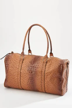Cato Textured Faux Leather Duffle Bag> Handbags