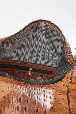 Cato Textured Faux Leather Duffle Bag><noscript><img width=