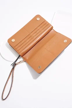 Cato Textured Patchwork Wristlet Wallet> Handbags