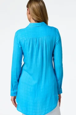 Cato Textured Two Pocket Tunic><noscript><img width=