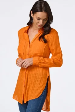 Cato Textured Two Pocket Tunic><noscript><img width=