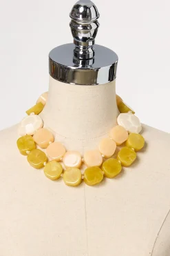 Cato Thick Lucite Necklace> Necklaces