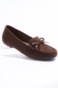 Cato Tie Bow Moccasin Flats><noscript><img width=