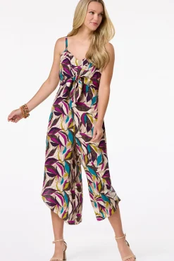 Cato Tie Front Genie Jumpsuit><noscript><img width=