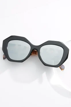 Cato Tortoise Arm Mirror Lens Sunglasses> Sunglasses