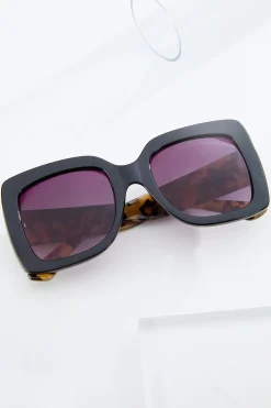 Cato Tortoise Arm Oversized Sunglasses> Sunglasses