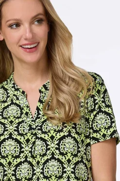 Cato Tropical Lime Medallion Top><noscript><img width=