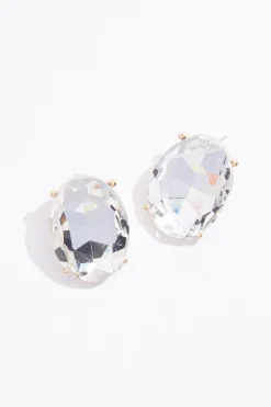 Cato Twisted Halo Glass Pendant Necklace Set><noscript><img width=